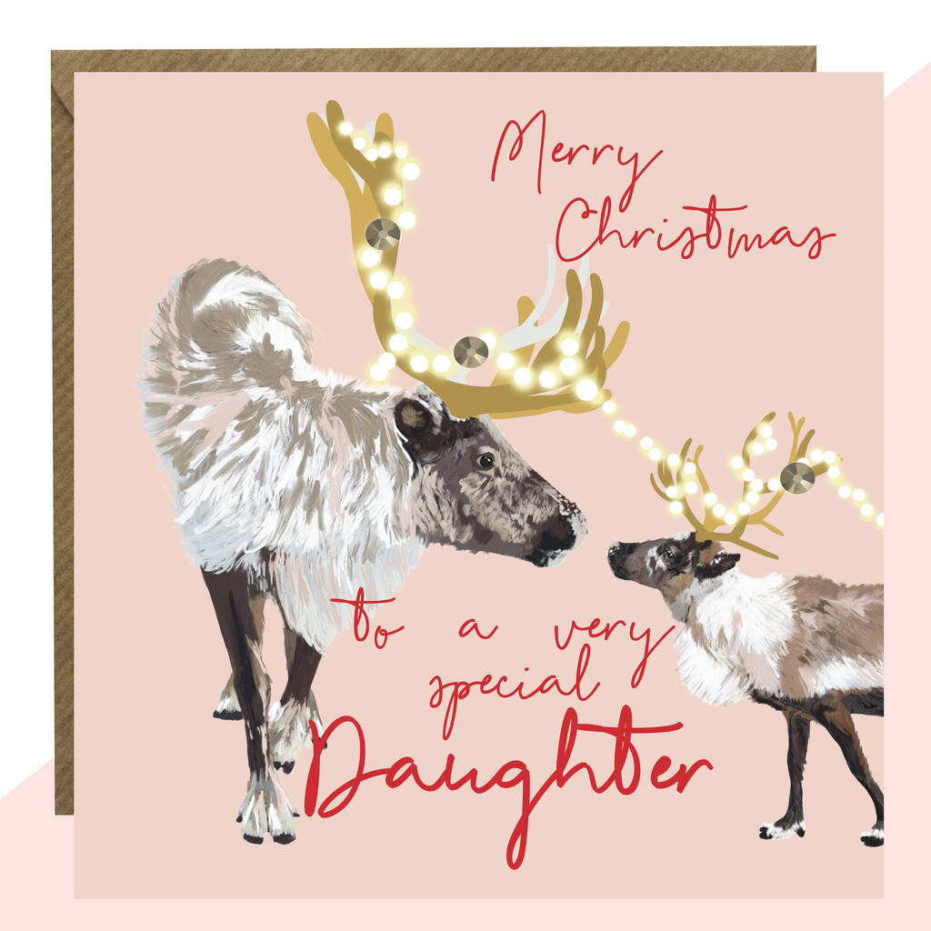 'Special Daughter' Christmas Card