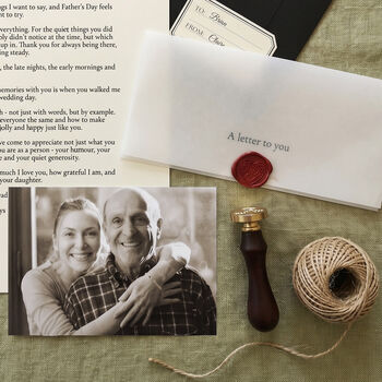 A Letter To My Stepdad Personalised Keepsake, 2 of 8