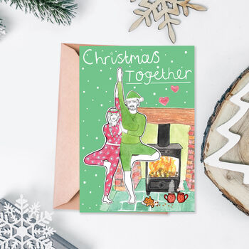 'Christmas Together' Christmas Card, 3 of 4