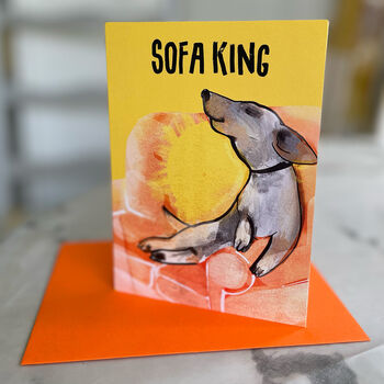 Sofa King Dog Card, 3 of 3