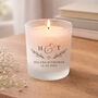 Personalised Engagement Wedding Candle Gift, thumbnail 1 of 3