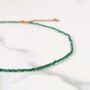 Green Aventurine Gemstone Beaded Necklace, thumbnail 1 of 6