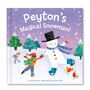 Personalised Children's Book, My Magical Snowman, thumbnail 1 of 10
