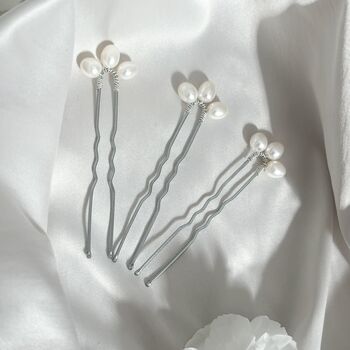 Pearl Hair Pins, 3 of 3