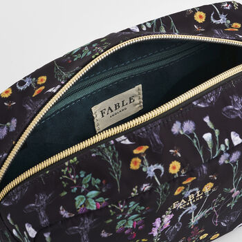 Wilderness Black Cosmetic Bag, 7 of 7
