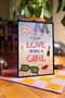 I Just Love Being A Girl Print, thumbnail 1 of 3