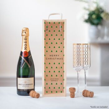 Personalised Merry Christmas Bottle Box, 2 of 4