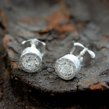 Topaz November Birthstone Sterling Silver Ear Jackets, 2 of 9
