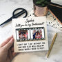 Personalised Bridesmaid / Bridesman 3D Photo Card, thumbnail 4 of 7