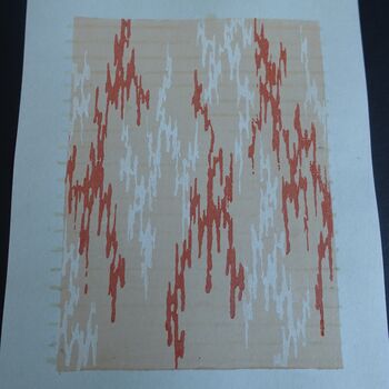 Peach Abstract Art Print, 5 of 9