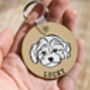 Maltipoo Keyring, thumbnail 2 of 6