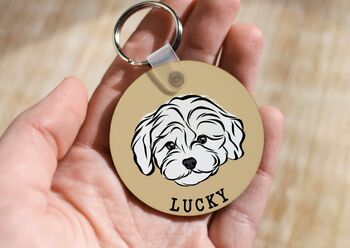 Maltipoo Keyring, 2 of 6