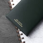 Personalised Leather Golf Notebook, thumbnail 3 of 4