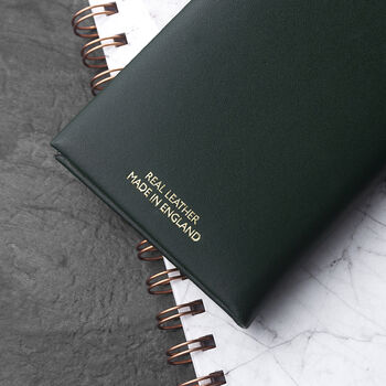 Personalised Leather Golf Notebook, 3 of 4