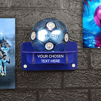 Personalised Acrylic Football Display Shelf, 2 of 8
