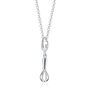 Whisk Charm Necklace, Sterling Silver Or 18ct Gold Plated, thumbnail 11 of 12