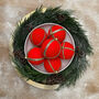 Handmade Upcycled Saree Diva Christmas Bauble, thumbnail 2 of 2