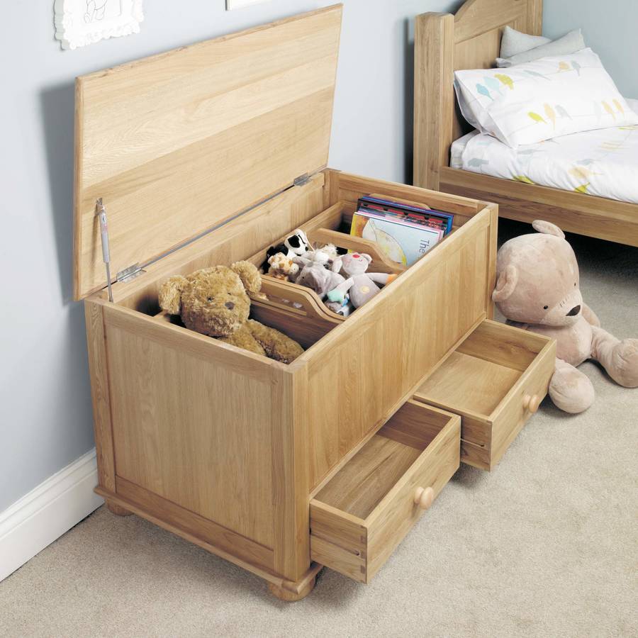 Little Acorn Toy Box / Blanket Box By The Orchard Furniture