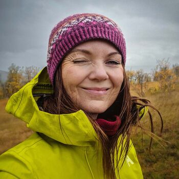 Hildasay Berries Beanie Hat, 6 of 7