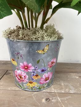 Pink Peonies Artificial Silk Flower Arrangement Mothers Day Gift, 4 of 5