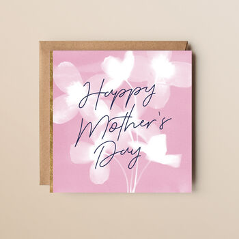 Happy Mother's Day Pink Flower Card, 2 of 3