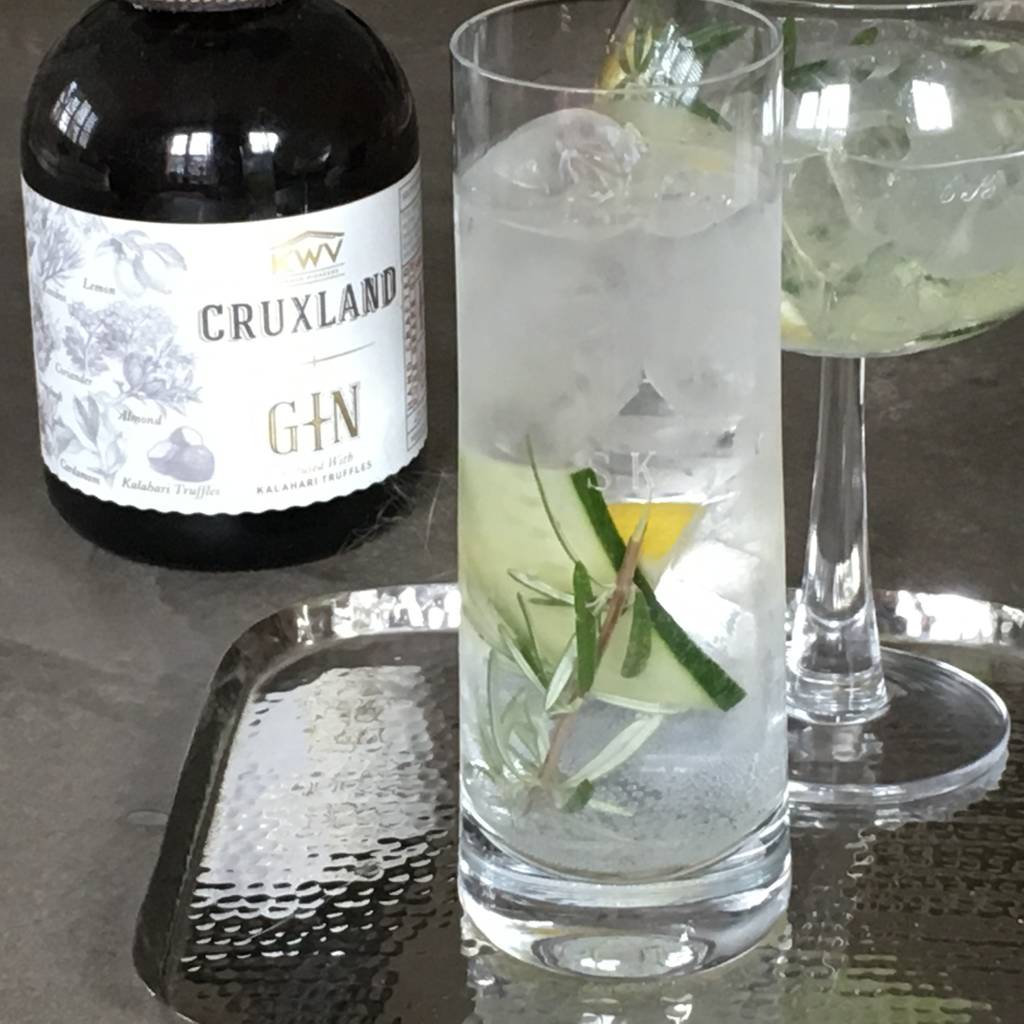 personalised gin highball glasses by idyll home