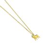 French Bulldog Sterling Silver Gold Plated Necklace, thumbnail 5 of 9