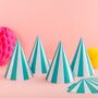 Bright Striped Party Hats, thumbnail 7 of 9