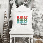 Merry, Merry, Merry Christmas Modern Cushion Cover, thumbnail 2 of 2