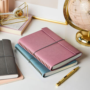Personalised Vegan Leather Colourful Notebook, 2 of 11
