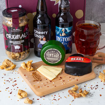 Dad’s Luxury Beer And Cheese Gift Hamper, 3 of 7