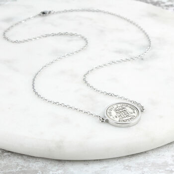 Personalised 80th Birthday Sixpence Coin Necklace, 7 of 12