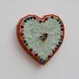 Handmade Millefiori Hearts Mosaic Wall Art, thumbnail 3 of 3