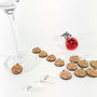 Personalised Five Wine Glass Charms, thumbnail 4 of 10