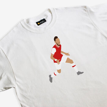 Pierre Emerick Aubameyang Arsenal T Shirt, 4 of 4