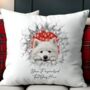 Personalised Christmas Samoyed Break Through, thumbnail 5 of 10