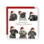Dogs Christmas Card, thumbnail 1 of 4