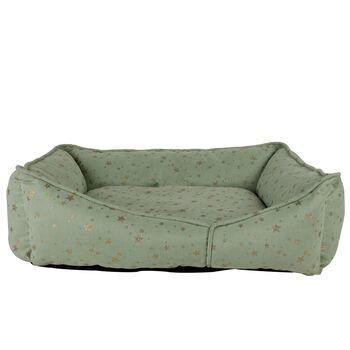 Personalised Mint Star Pet Bed, 2 of 7