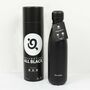 All Black Collection Insulated Stainless Steel Bottles, thumbnail 1 of 6