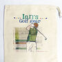 Personalised Golf Sack, thumbnail 2 of 12