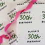 Personalised Name And Age Birthday Wrapping Paper, thumbnail 1 of 4
