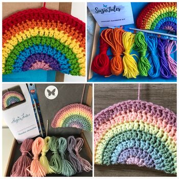 Rainbow Decoration Crochet Kit, 2 of 4