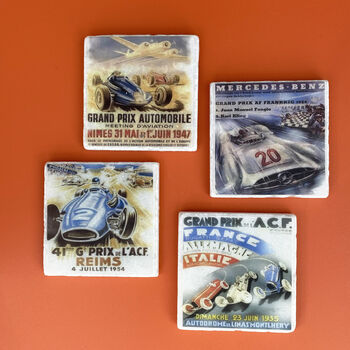 Historic Formula One Grand Prix Coasters, 2 of 4