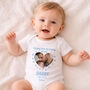Personalised First Birthday Photo Baby Grow, thumbnail 1 of 10