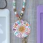 Thank You Teacher Lanyard With Colourful Card Holder – End Of Term Gift, thumbnail 6 of 8