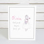Personalised 'Thank You Flower Girl' Card, thumbnail 1 of 3