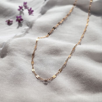 Sterling Silver Lace Chain Necklace, 4 of 5