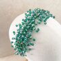 Emerald Green Crystal Headband, thumbnail 5 of 5