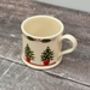Small Christmas Tree Mug, 150ml, thumbnail 2 of 2