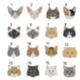 Personalised Cat Breed Christmas Jumper, thumbnail 5 of 10